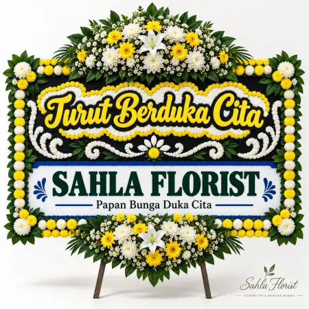 Papan Bunga Duka Cilacap